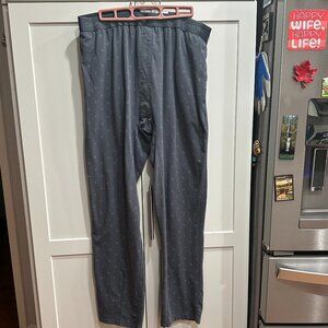 Calvin Klein Men's Lounge Pants, L, Gray, Elastic Waist, Super Comfy, 2 side poc